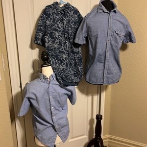 3 Summer button down shirts